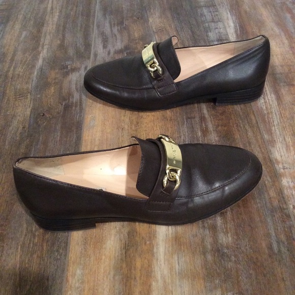 Karl Lagerfeld Chain Link LOGO Oxfords Chunky 6.5 - Picture 3 of 7